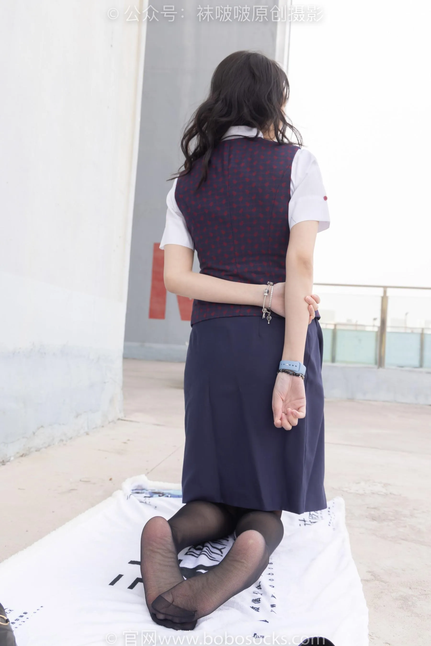 [BoBoSocks袜啵啵]NO.227 小甜豆-皮鞋、黑丝、裸足 [47P]插图7